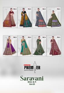 Premier saravani vol 25 surat best saree shop